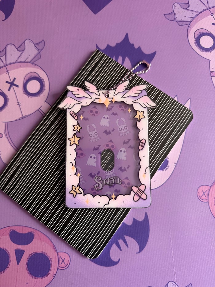Sickyll Photocard Holder Keychain