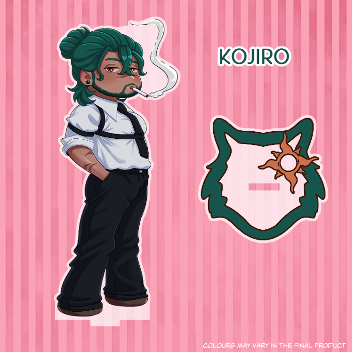 Kojiro AU Clear Acrylic Standee