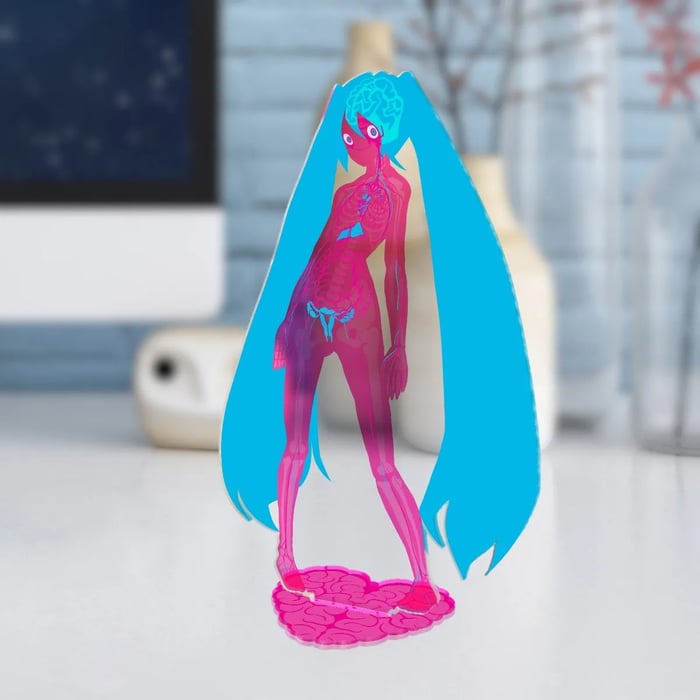 Gore Miku Clear Acrylic Standees
