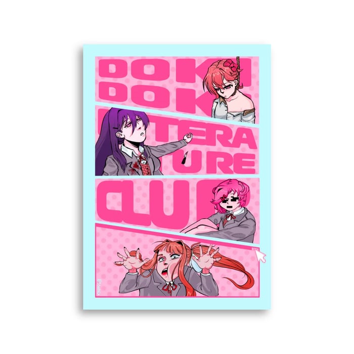 Doki Doki Literature Club Poster