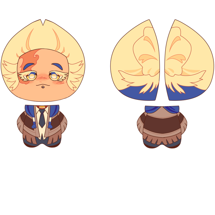 Angel plush doll