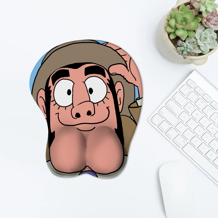 Zenigata Chin Mousepad