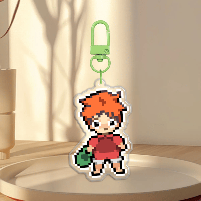 Keychain | Ponyo | Ghibli | Fan Pixel Art by taleintiles
