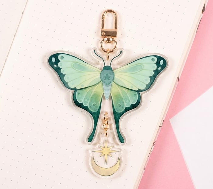 Butterfly | Connection  Acrylic Keychain