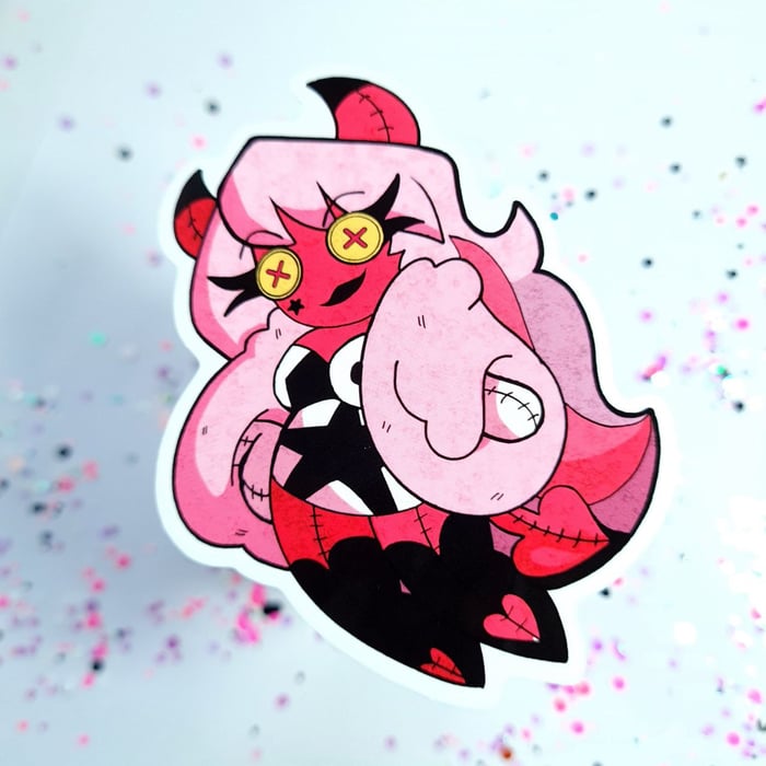 Verosika button eye doll