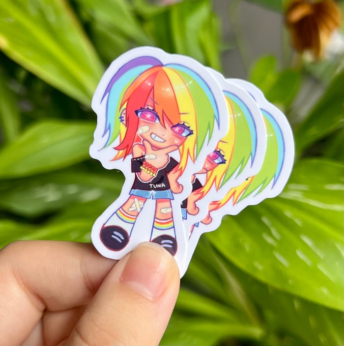 Rainbow Dash Vinyl Stickers