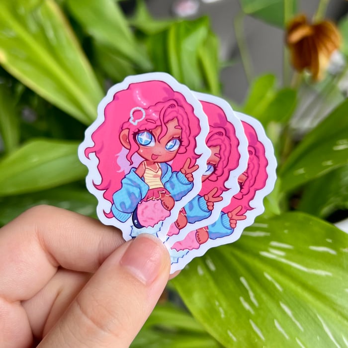 Pinkie Pie Vinyl Stickers