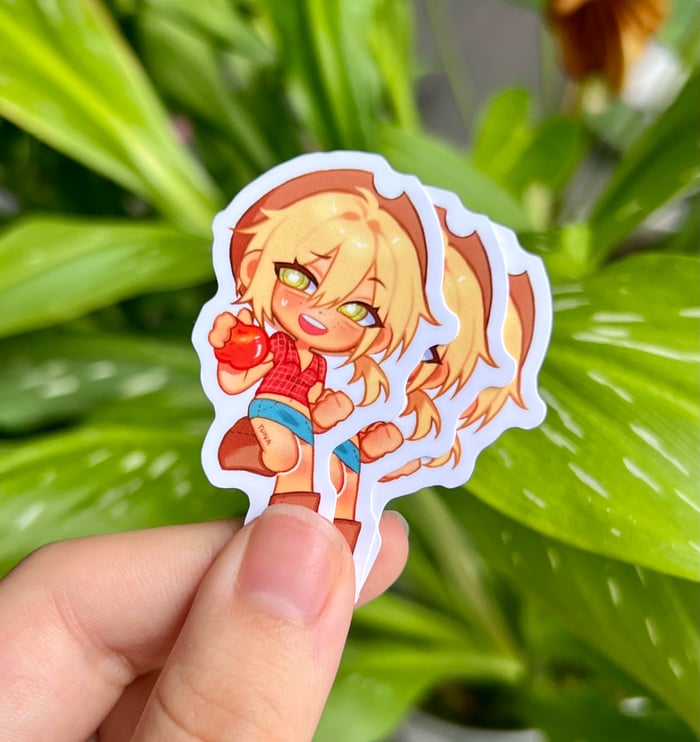 Apple Jack Vinyl Stickers