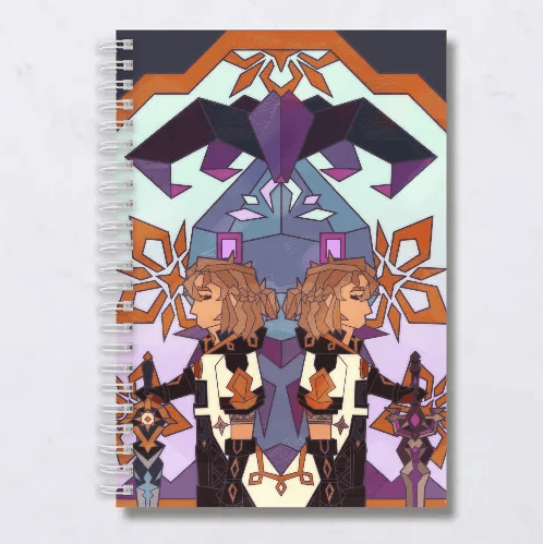 [GI] Dragonspine Reusable Sticker Book