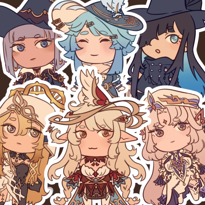 Hexenzirkel Mirror Charms