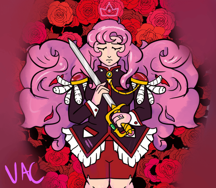 Utena Tenjou Coffin Badge