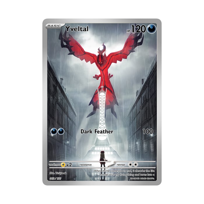 Original Yveltal Pokemon Card