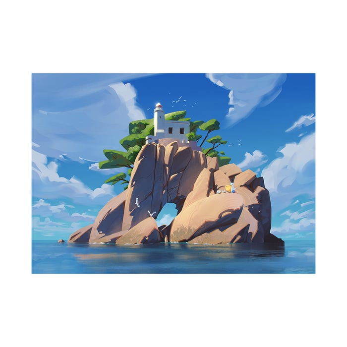 Peliper Island Print
