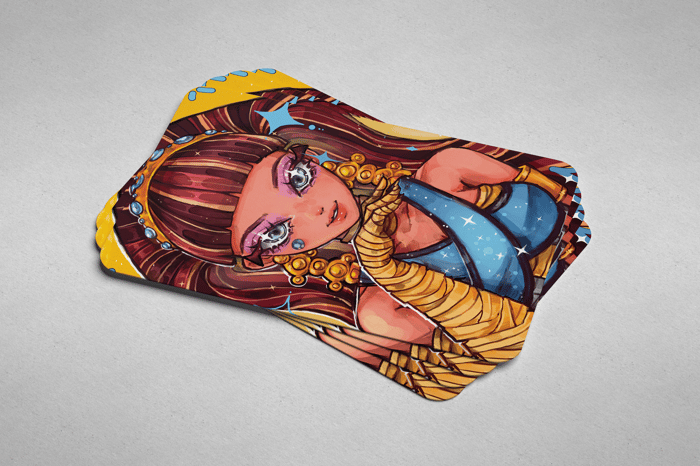 Mummy Monster School Girl Photocard