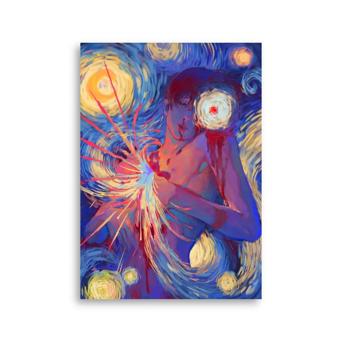 Starry-night Poster Printing