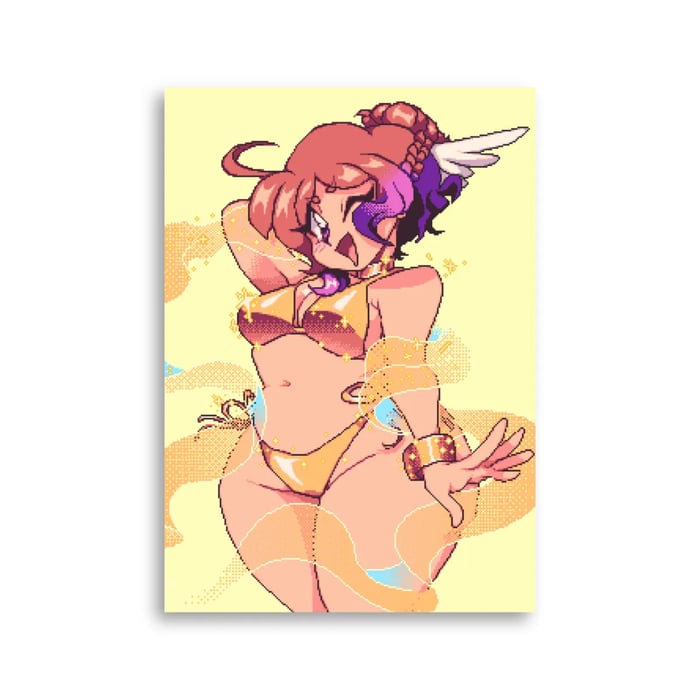 [Yupii Hunie] Golden Week Witchpii Print