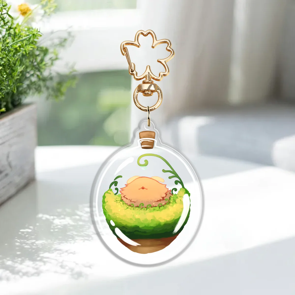 Terrarium Flask - Napping Flea