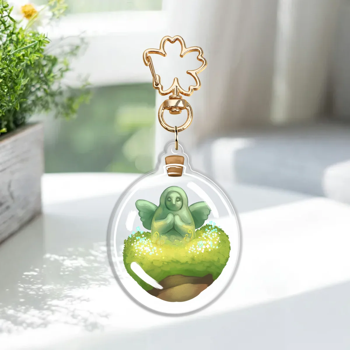 Terrarium Flask - Tiny Goddess