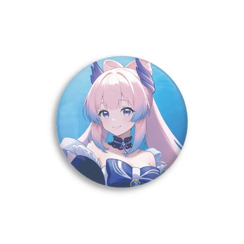 Genshin Impact Kokomi | Round Button Pins