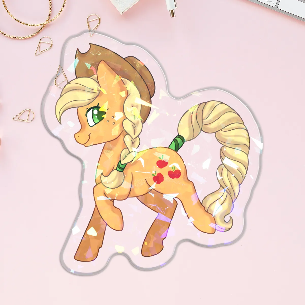 Applejack Crystal Pony