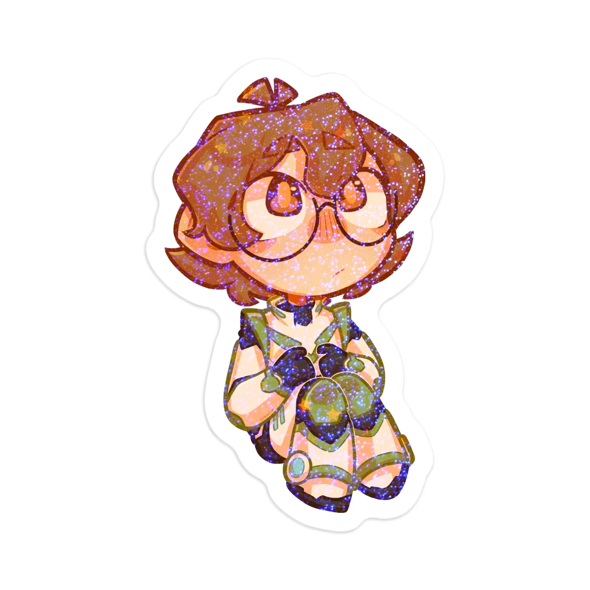 Voltron Pidge Glitter Stickers