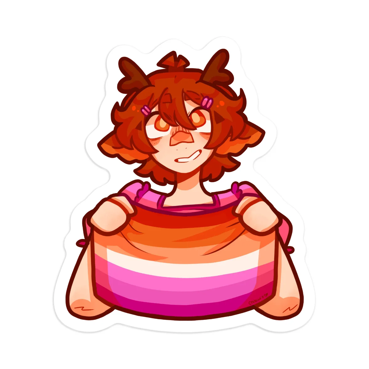 Lesbian Vinyl Stickers