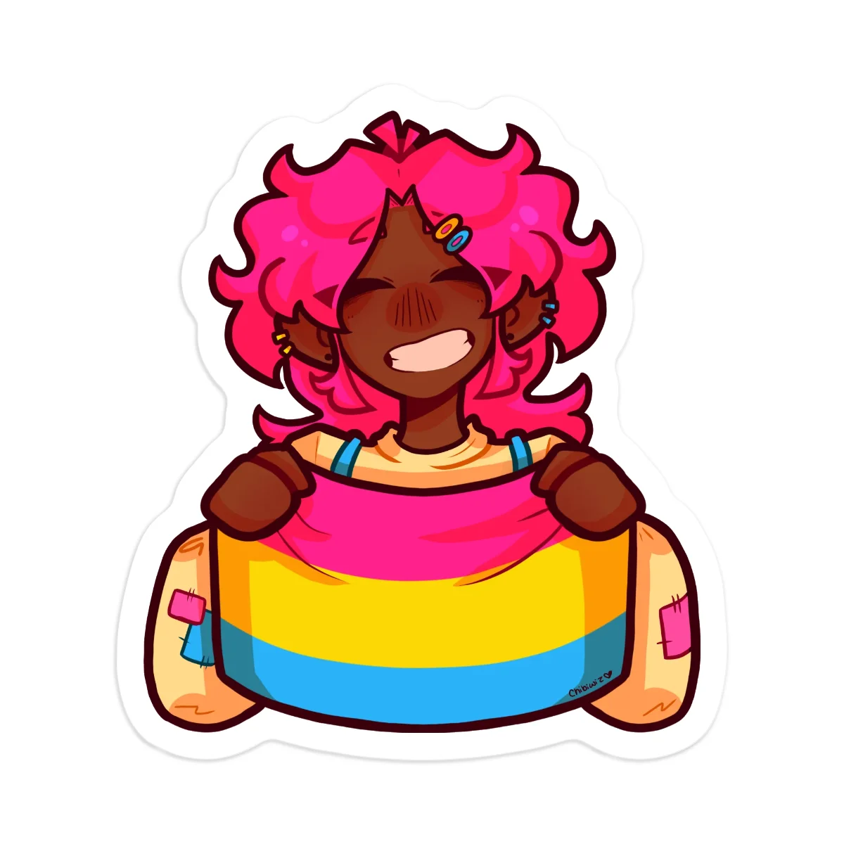 Pan Vinyl Stickers