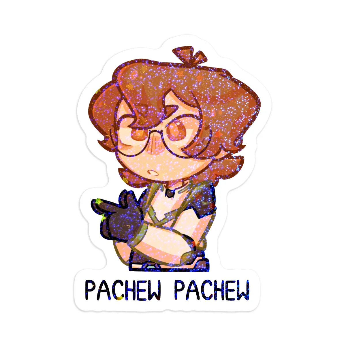 Voltron Pidge 'Pachew' Glitter Stickers