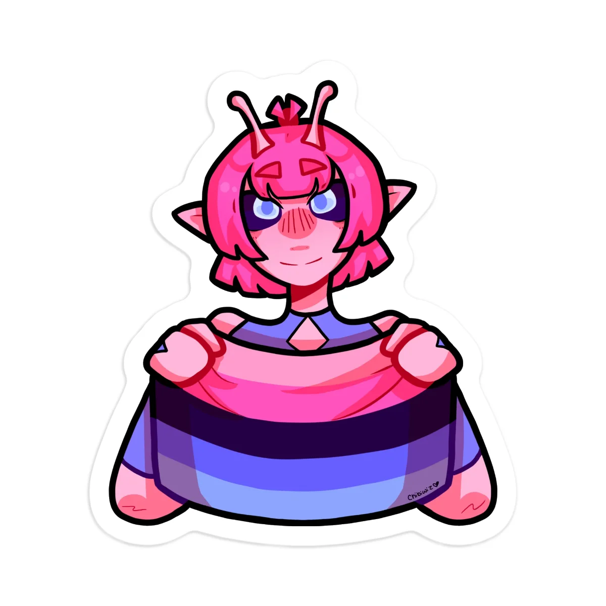 Omnisexual Vinyl Stickers