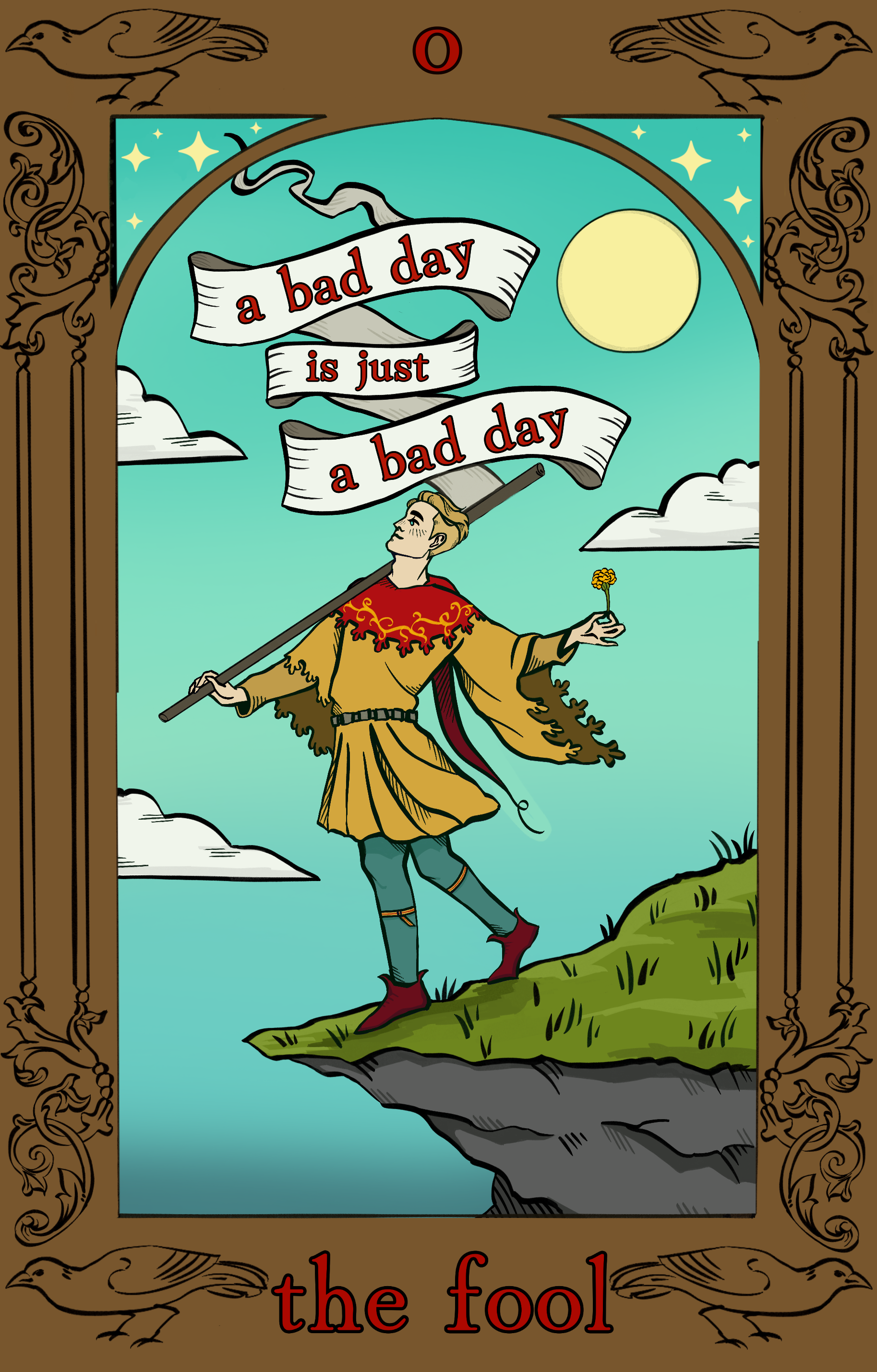 'The Fool' Tarot Pin - Hans Capon KCD