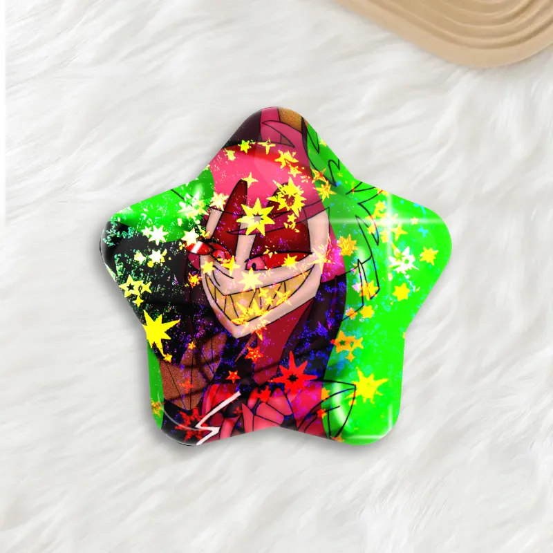 Radio Star Button Pins