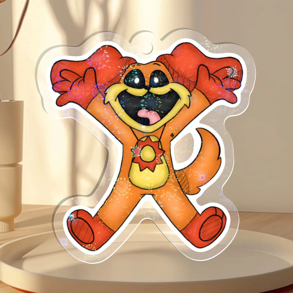 Sunny Puppy Keychain