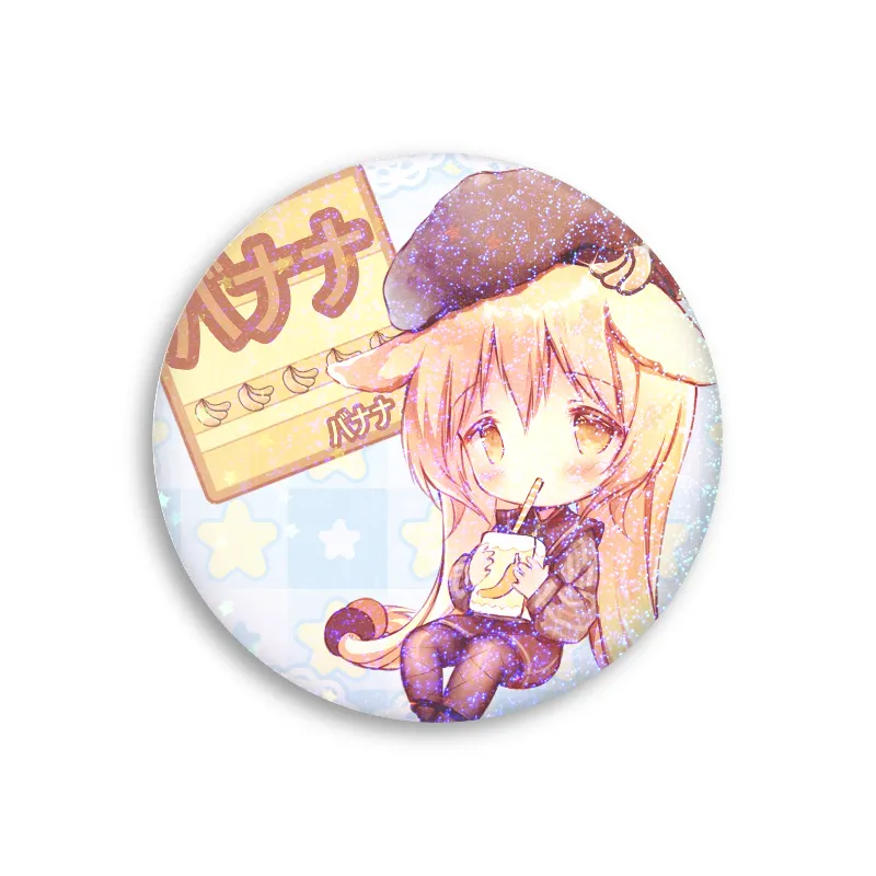 Mei Round Button Pin