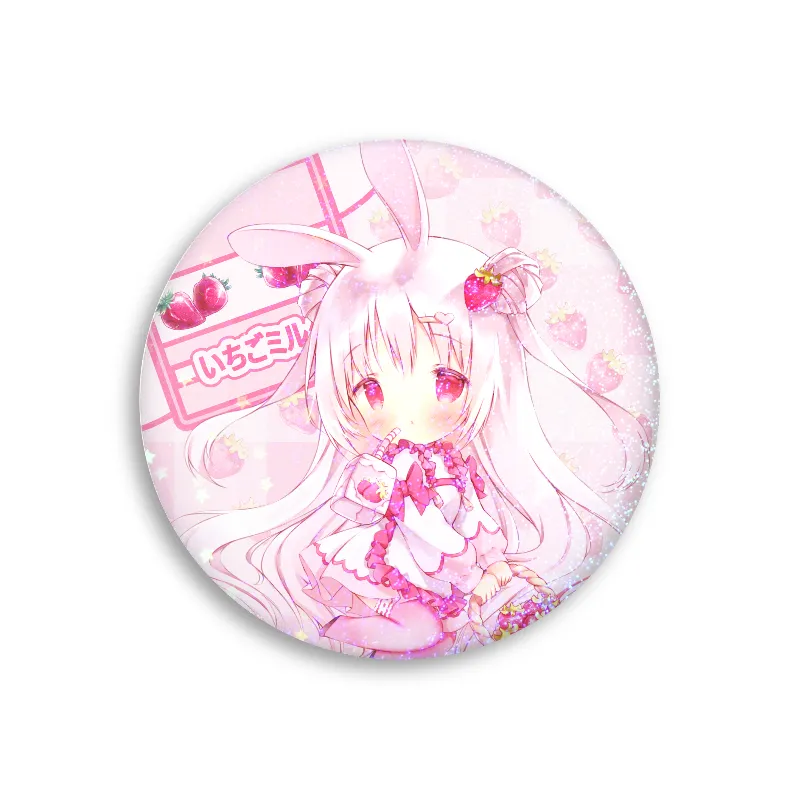 Yukiゆき Round Button Pin