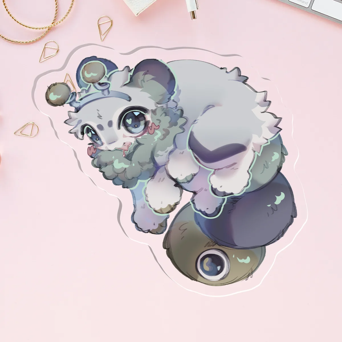 Critter Acrylic Pin