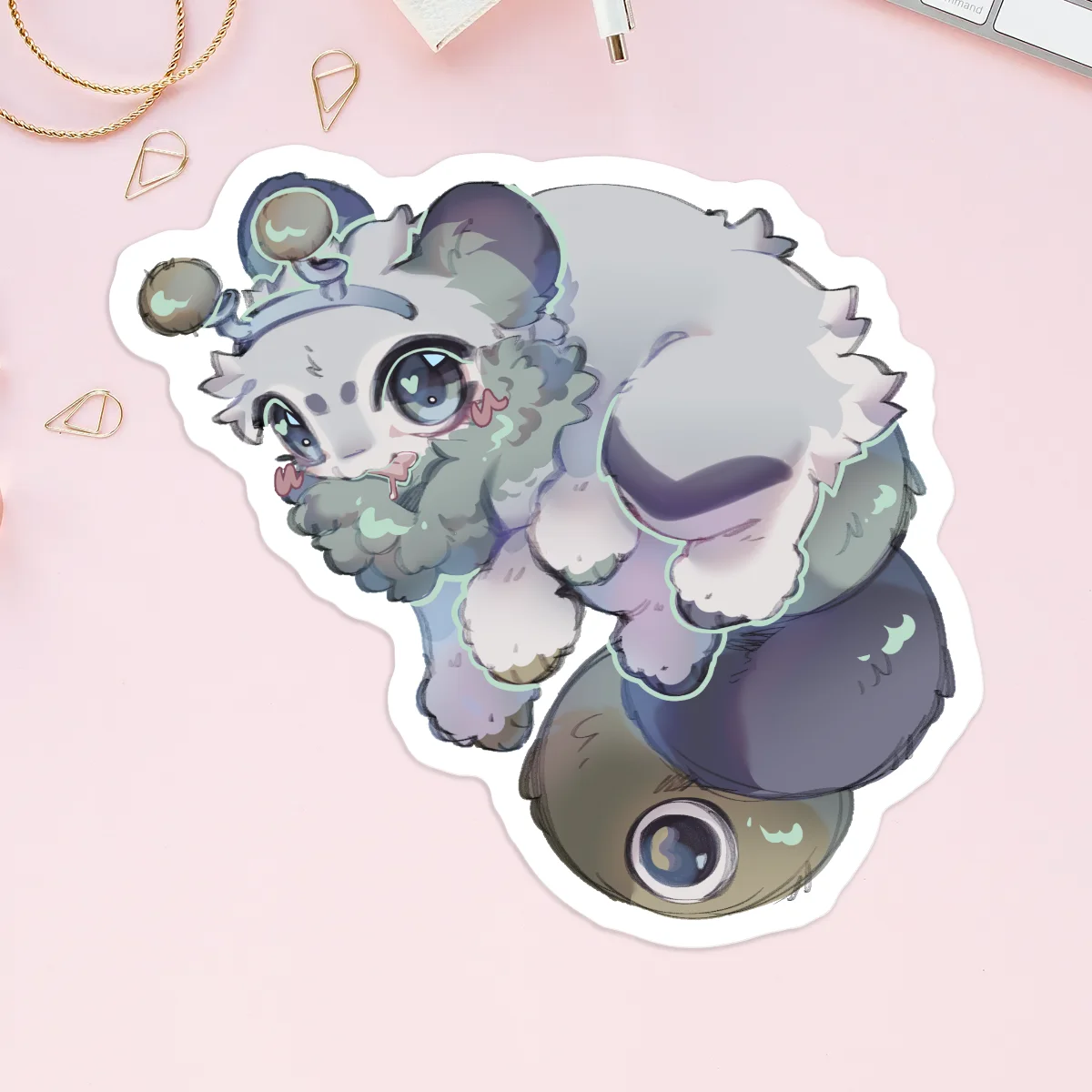 Critter Die Cut Stickers