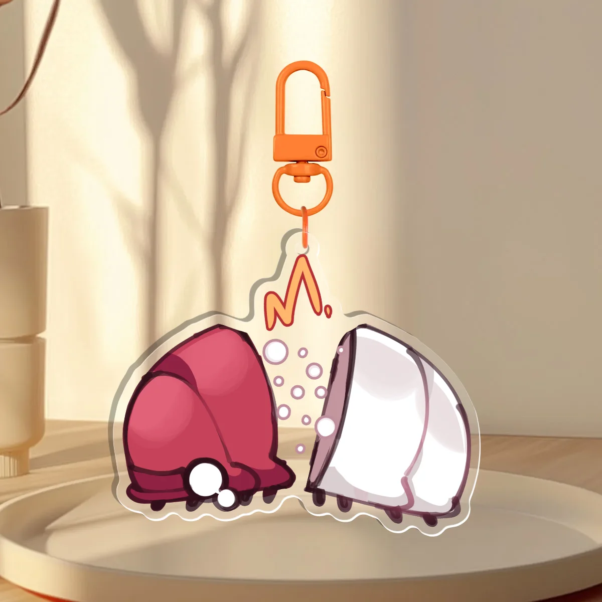 "Pill Bug" Acrylic Keychain