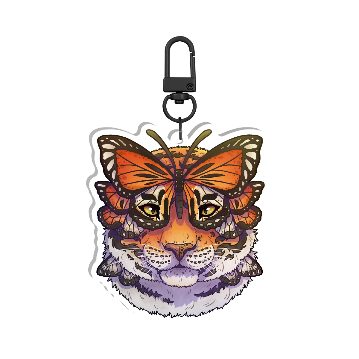 Monarch Tiger Keychain 5