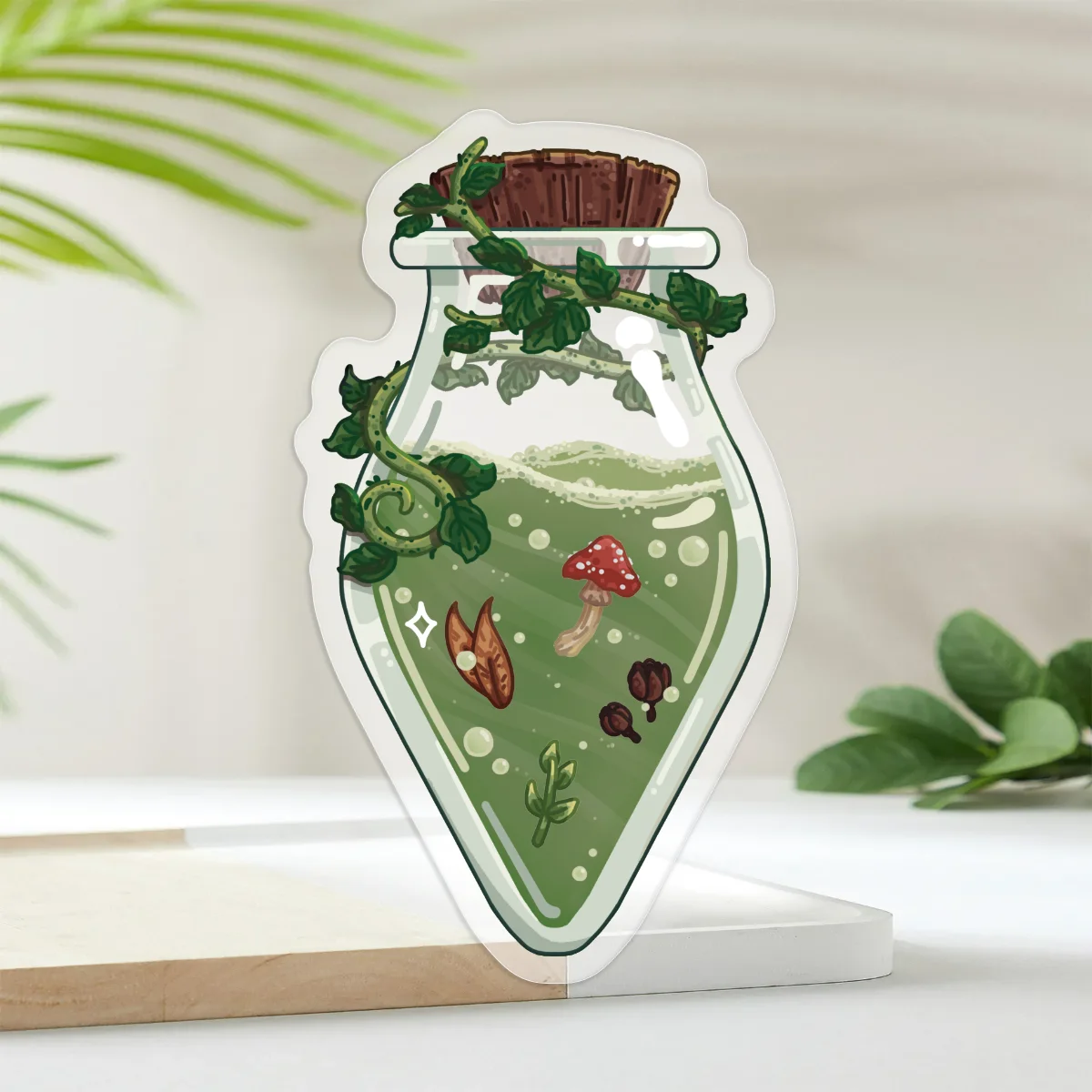 Herb Potion Stickers x5