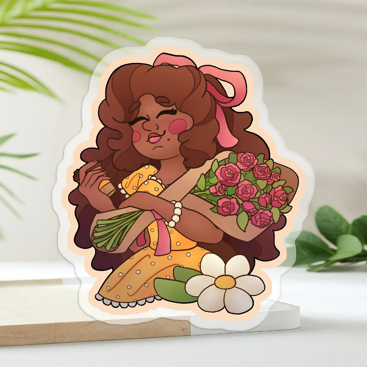 Coffee Girl Stickers x5