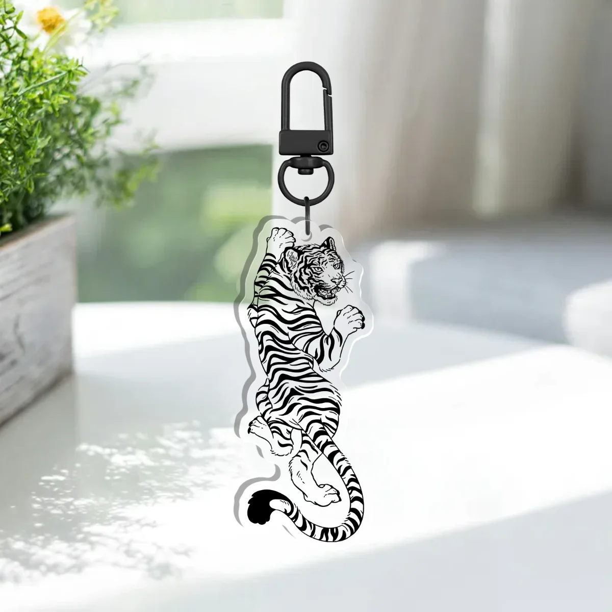Tiger Keychain