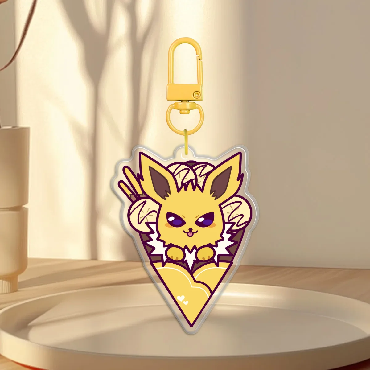 Jolteon Crepe Keychain