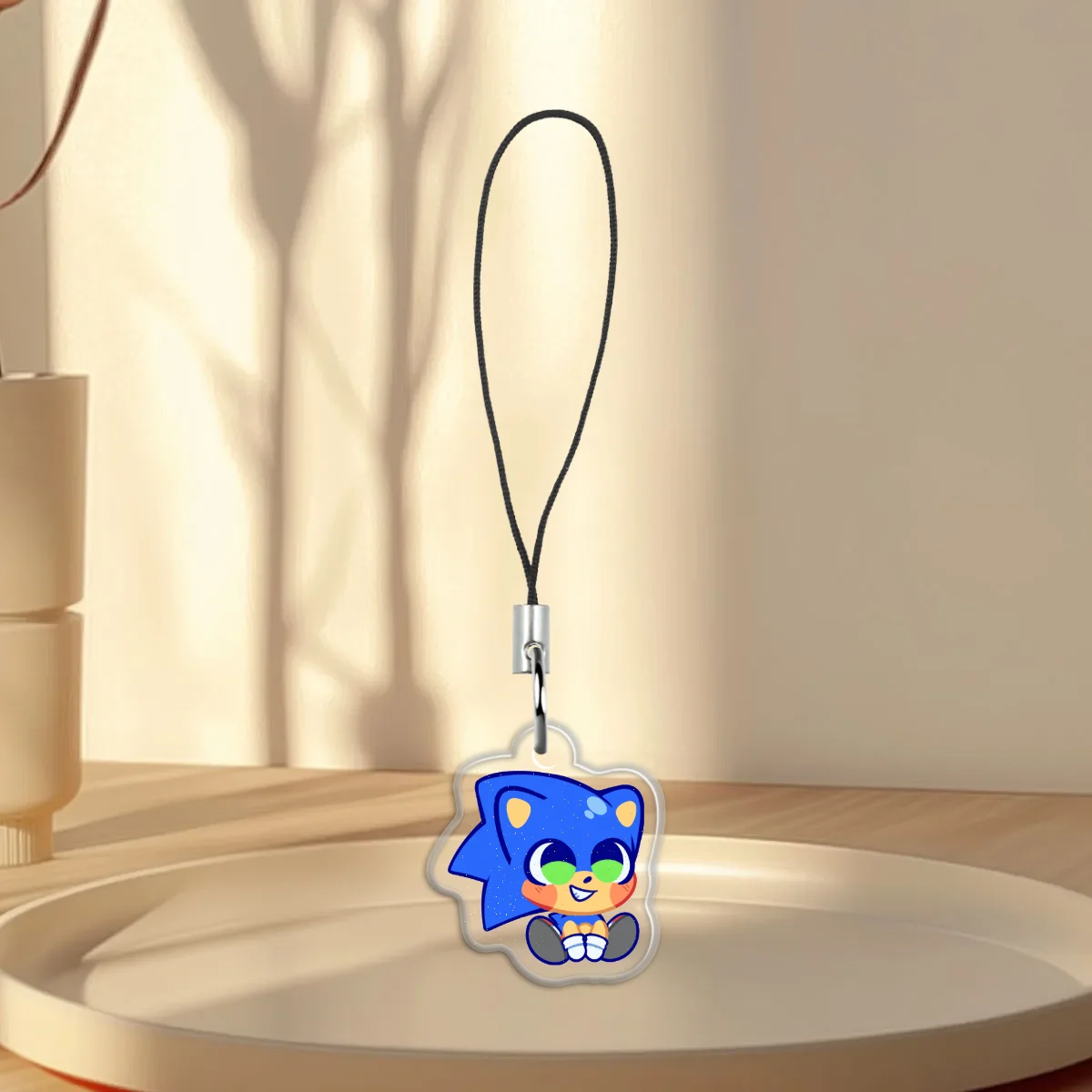 Sonic The Hedgehog Sitting Mini Charm