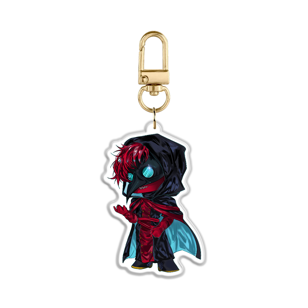 Doctor Epoxy Keychain