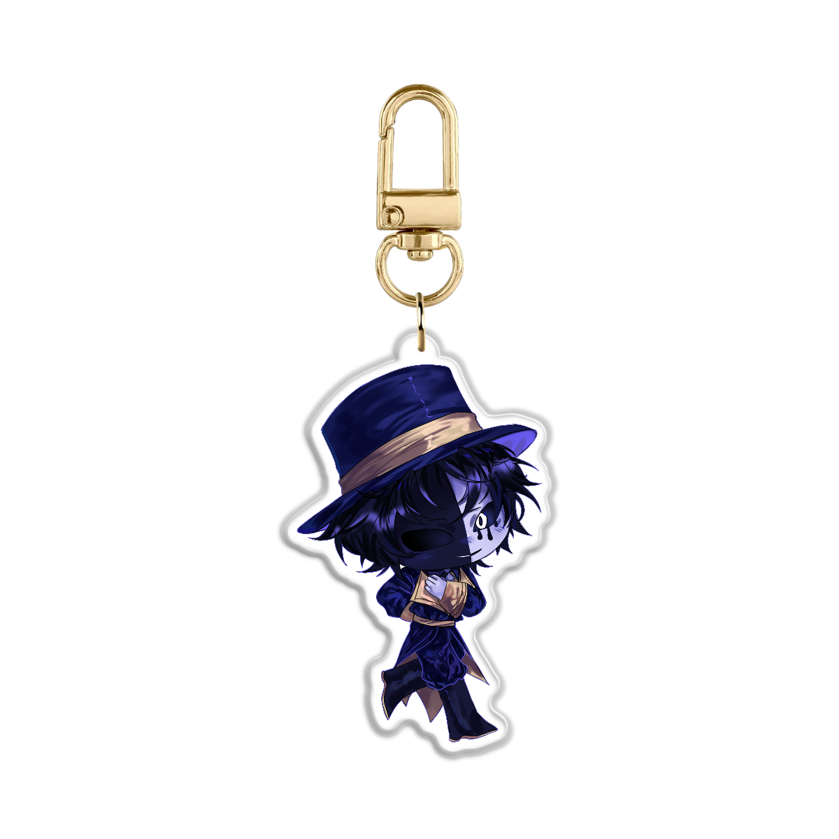Ticket Taker Epoxy Keychain