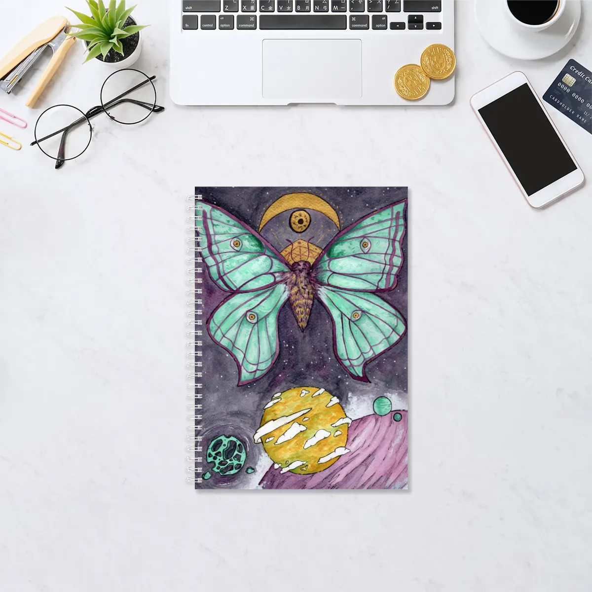 Lunar Moth Sketchbook