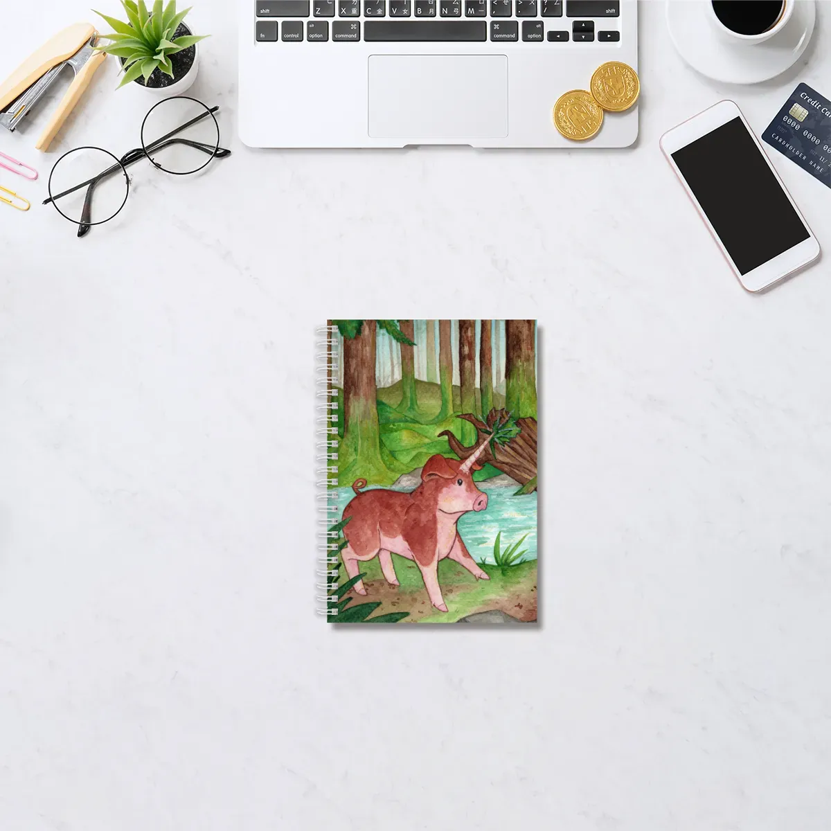 Uni-Swine Sticker Book