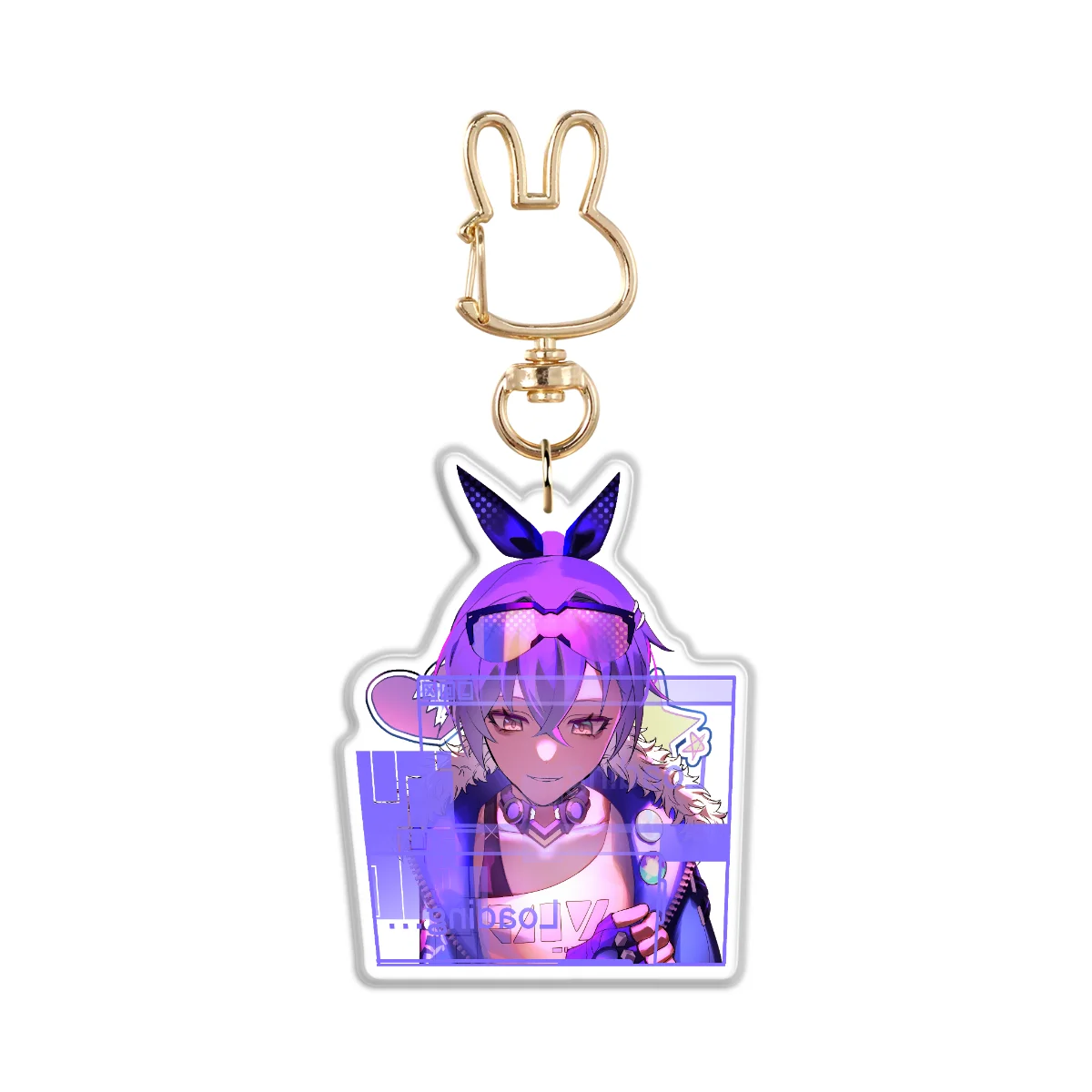 Honkai Star Rail Silverwolf Keychain