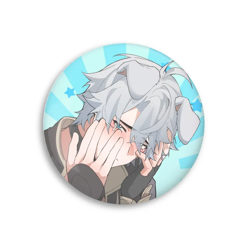 Phainon Round Button Pin