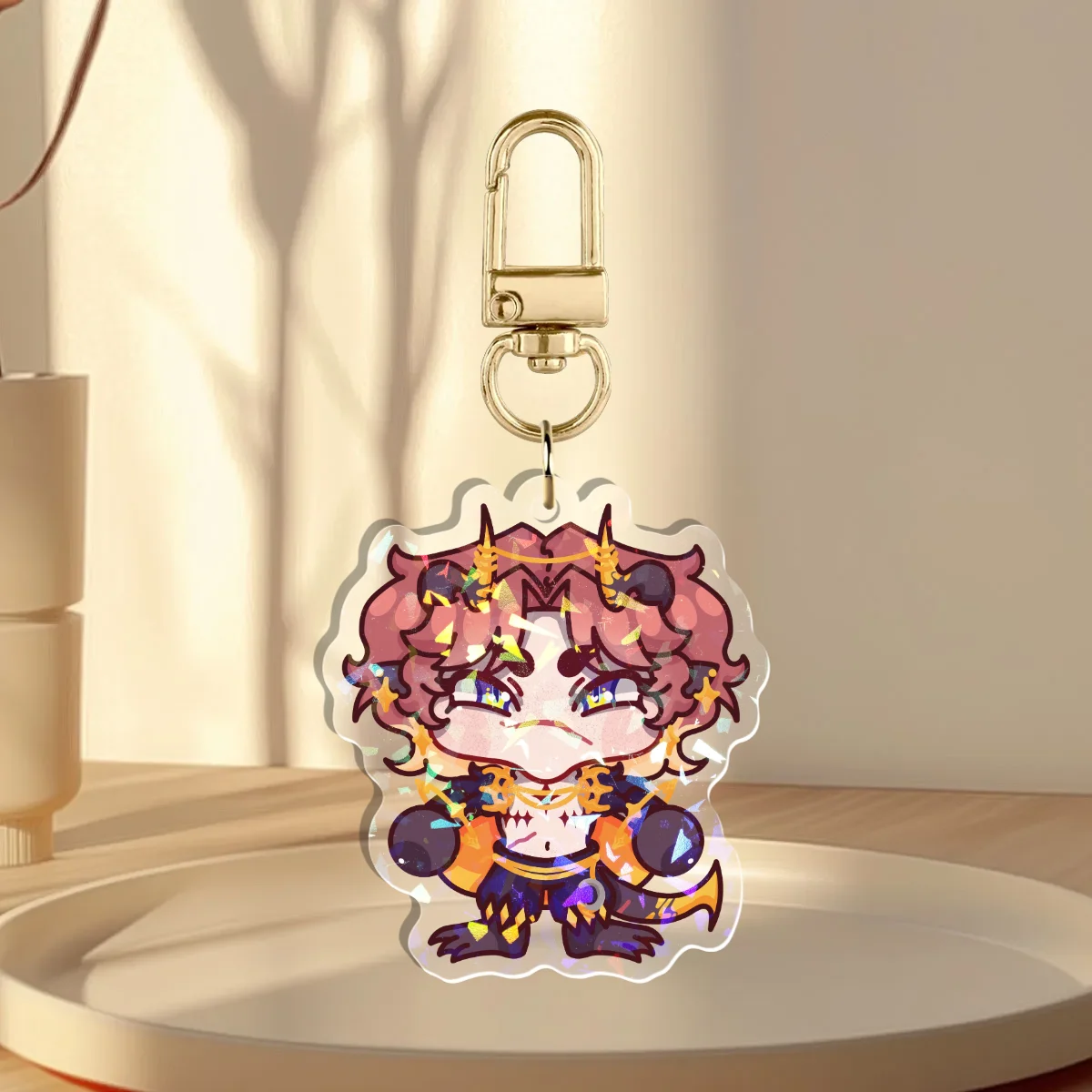 Greed - Holographic Keychain